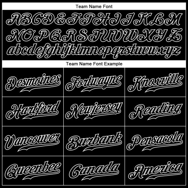 Custom Black White Pinstripe Black-White Authentic Baseball Jersey - Image 4