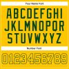 Custom Gold Gold-Green Authentic Sleeveless Baseball Jersey - Image 4